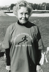 Photograph - Terry Fox Run, Lakes Post Newspaper, 1996
