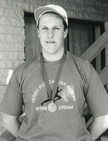Photograph - Terry Fox Run, Lakes Post Newspaper, 1996