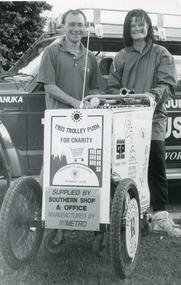 Photograph - Fundraising, Lakes Post Newspaper, 1993