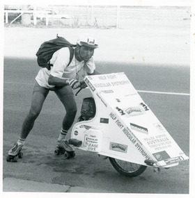 Photograph - Fundraising, Lakes Post Newspaper, 1993