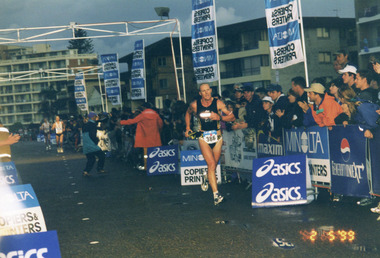 Photograph - Ironman, Lakes Post Newspaper, 1999