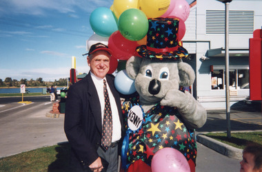 Photograph - Business, Lakes Post Newspaper, McDonalds.Lakes Entrance Victoria, 2000