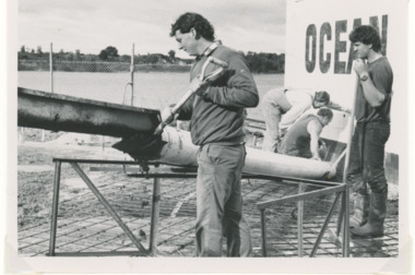 Photograph - Ocean Rescue, Lakes Post Newspaper, 1991