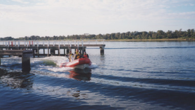 Photograph - Ocean Rescue, Lakes Post Newspaper, 1999