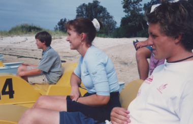 Photograph - Ocean Rescue, Lakes Post Newspaper, 1999
