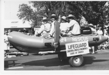 Photograph - Surf Lifesaving, Lakes Post Newspaper, 1994