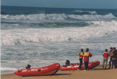 Photograph - Surf Lifesaving, Lakes Post Newspaper, 1998