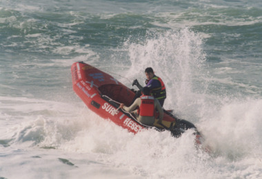 Photograph - Surf Lifesaving, Lakes Post Newspaper, 1998