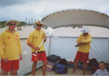 Photograph - Surf Lifesaving, Lakes Post Newspaper, 2002