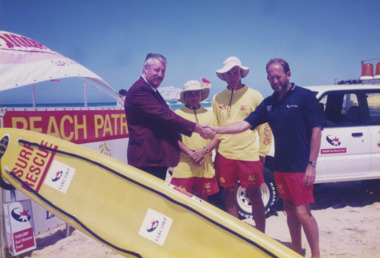 Photograph - Surf Lifesaving, Lakes Post Newspaper, 1998