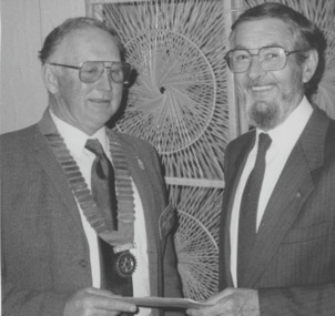 Photograph - Rotary, Lakes Post Newspaper, 1991