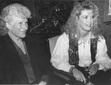 Photograph - Miss Australia fundraising event Lakes Entrance 1993, Lakes Post Newspaper, Nola Mills and Alana Guillot, 1993