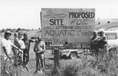 Photograph - Aquatic Centre, Lakes Post Newspaper, 1993