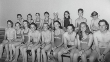 Photograph - Swimming Club, Lakes Post Newspaper, Dec. 1995
