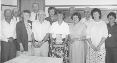 Photograph - Garden club, Lakes Post Newspaper, 1992