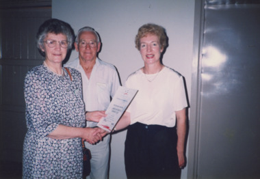 Photograph - Garden club, Lakes Post Newspaper, 1998