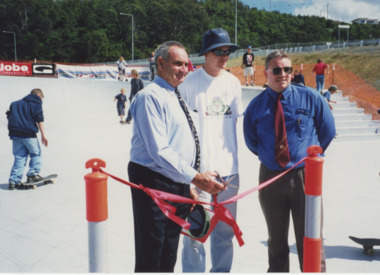 Photograph - Skate Park, Lakes Post Newspaper, 2000