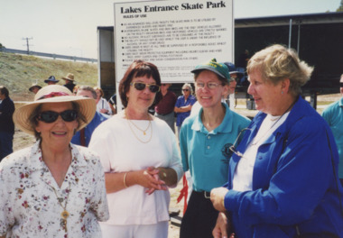 Photograph - Skate Park, Lakes Post Newspaper, 2000