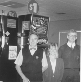 Photograph - Lakes Entrance Golf Club Bar staff 1995, Lakes Post Newspaper
