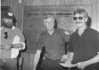Photograph - Lakes Entrance Golf Club Charity Golf Day 1995, Lakes Post Newspaper