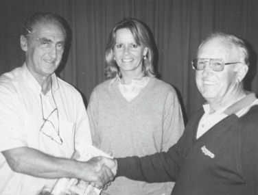 Photograph - Lakes Entrance Golf Club President Stewart Marsh 1996, Lakes Post Newspaper
