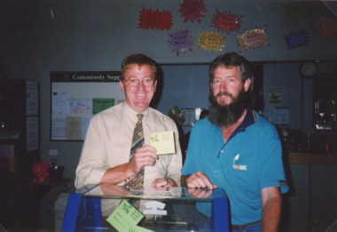 Photograph - Lakes Entrance Golf Club Manager David Peterson 2000, Lakes Post Newspaper