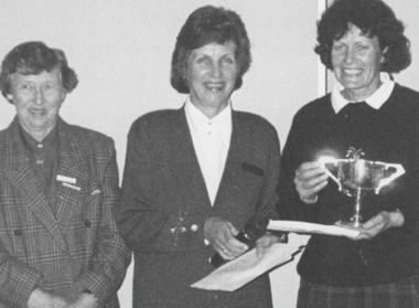 Photograph - Lakes Entrance Golf Club.  27 Hales Scratch Stroke winners 1996, Lakes Post Newspaper