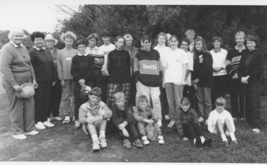 Photograph - Lakes Entrance Golf Club Junior Golf Camp. 1993, Lakes Post Newspaper