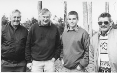 Photograph - Lakes Entrance Football Club golf day at Bristling Woods  1994, Lakes Post Newspaper