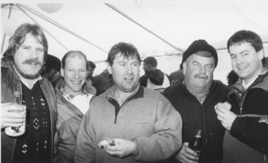 Photograph - Lakes Entrance Football Club Golf Day at Bristling Woods  1994, Lakes Post Newspaper
