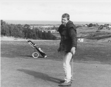 Photograph - golf/football, Lakes Post Newspaper, 1994