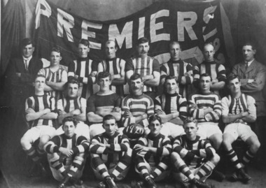 Photograph - Lakes Entrance Football Club Premiership team  1920, 1920