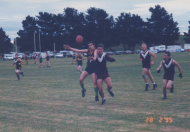 Photograph - Lakes Entrance Football Club Alan Rowlands  1999, Lakes Post Newspaper
