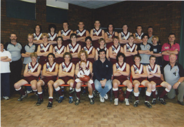 Photograph - Lakes Entrance Football Club Thirds Premiership team 2003, Bairnsdale Advitisor