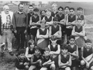 Photograph - Lake Tyers Junior Football team, 1996, Lakes Post Newspaper