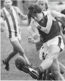 Photograph - Football game between Paynesville and Swan Reach 1995, Lake Post Newspaper