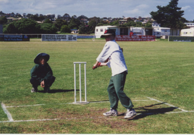 Photograph - Cricket, Lakes Post Newspaper, 1/12/2000 12:00:00 AM