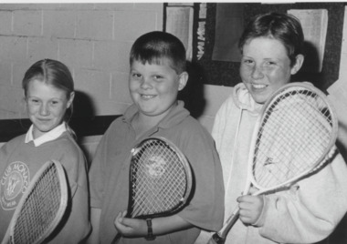 Photograph - Lakes Entrance Squash Thursdays Juniors 1996, Lakes Post Newspaper
