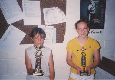 Photograph - Lakes Entrance Racquetball Junior Champions 2001, Lake Post Newspaper