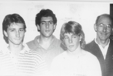 Photograph - Lakes Entrance Squash mens  A grade premiers 1993, Lakes Post Newspaper