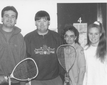 Photograph - Lakes Entrance Racquetball mixed Tuesday nights  1993, Lakes Post Newspaper