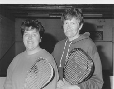 Photograph - Lakes Entrance Racquetball Wednesday ladies  1994, Lakes Post Newspaper