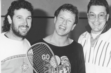 Photograph - Lakes Entrance Racquetball seniors, Lakes Post Newspaper