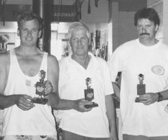 Photograph - Lakes Entrance Squash A grade  winners 1996, Lakes Post Newspaper