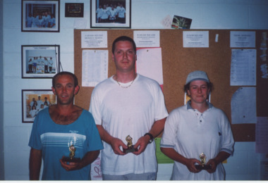 Photograph - Lakes Entrance Racquetball runners up 1999, Lakes Post Newspaper