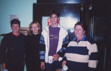 Photograph - Lakes Entrance Racquetball winners 1999, Lakes Post Newspaper