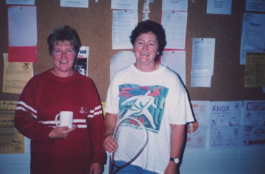 Photograph - Racquetball, Lakes Post Newspaper, 1/05/1999 12:00:00 AM