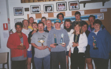 Photograph - Lakes Entrance Squash Club winners and Junior squash players 2001, Lakes Post Newspaper, 1/10/2001 12:00:00 AM
