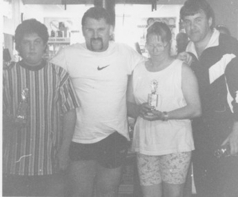 Photograph - Lakes Entrance Squash Club, Tom Patterson and Kathy Hubbard ,1996