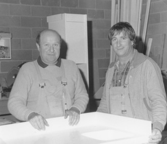 Photograph - White Cabinet Maker, Lakes Post Newspaper, 1/05/1995 12:00:00 AM